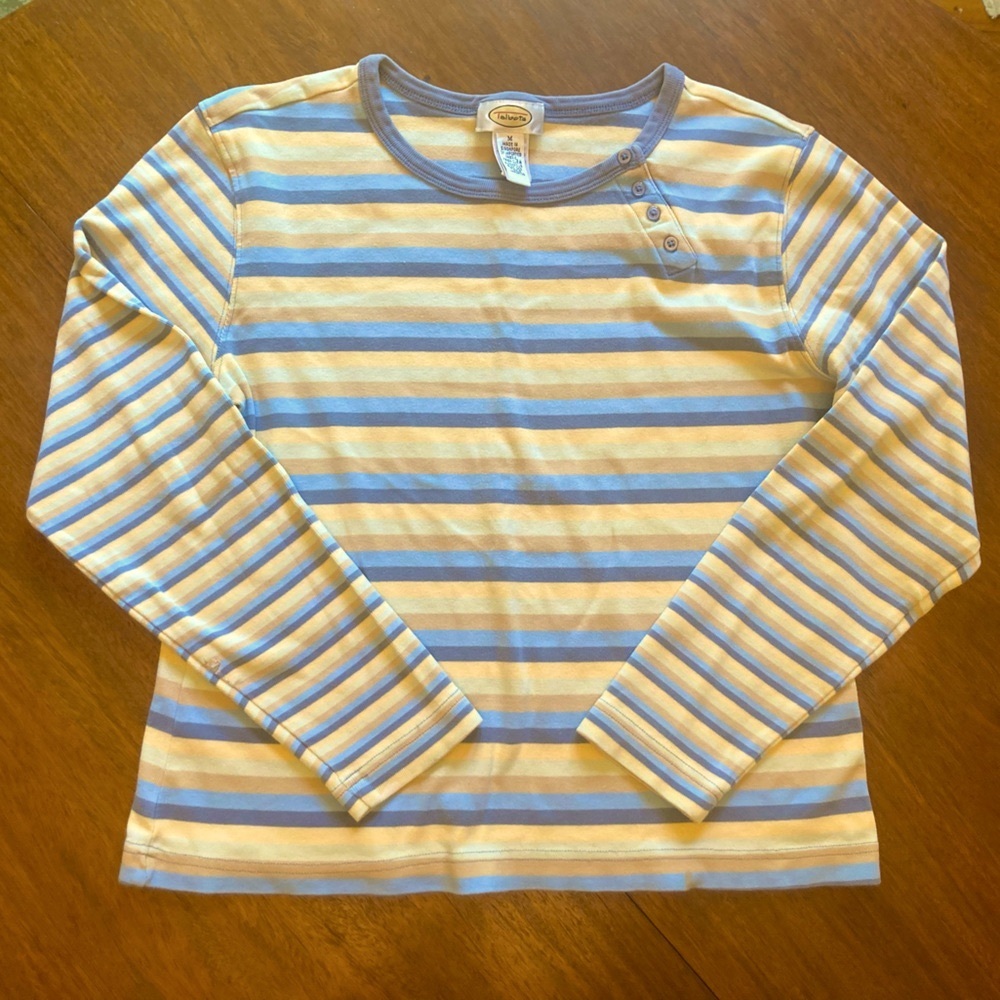 90s Vintage Striped Top